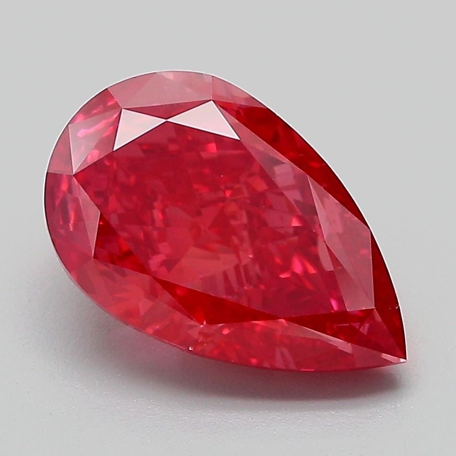 Loose Diamond - PEAR 3.05ct Fancy Vivid Pink VS1: Loose Diamond - PEAR 3.05ct Fancy Vivid Pink VS1 Source: This is a real non-mined Diamond that has been grown in a lab Shape: PEAR Carats: 3.05 Color: Fancy Vivid Pink Certification: IGI Video: