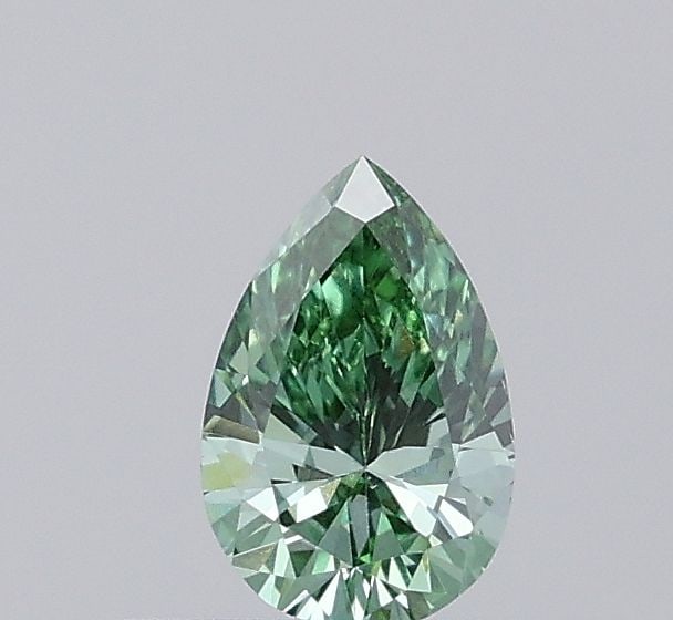 Loose Diamond - PEAR 0.27ct Fancy Vivid Green VS1: Loose Diamond - PEAR 0.27ct Fancy Vivid Green VS1 Source: This is a real non-mined Diamond that has been grown in a lab Shape: PEAR Carats: 0.27 Color: Fancy Vivid Green Certification: IGI Video: