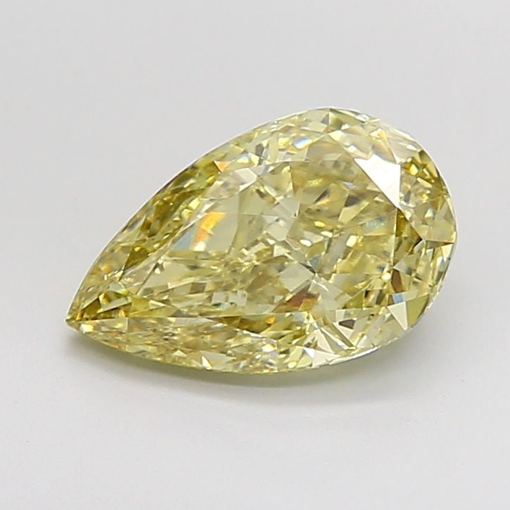 Loose Diamond - PEAR 3.05ct Fancy Yellow VS1: Loose Diamond - PEAR 3.05ct Fancy Yellow VS1 Source: This is a real non-mined Diamond that has been grown in a lab Shape: PEAR Carats: 3.05 Color: Fancy Yellow Certification: IGI Video: