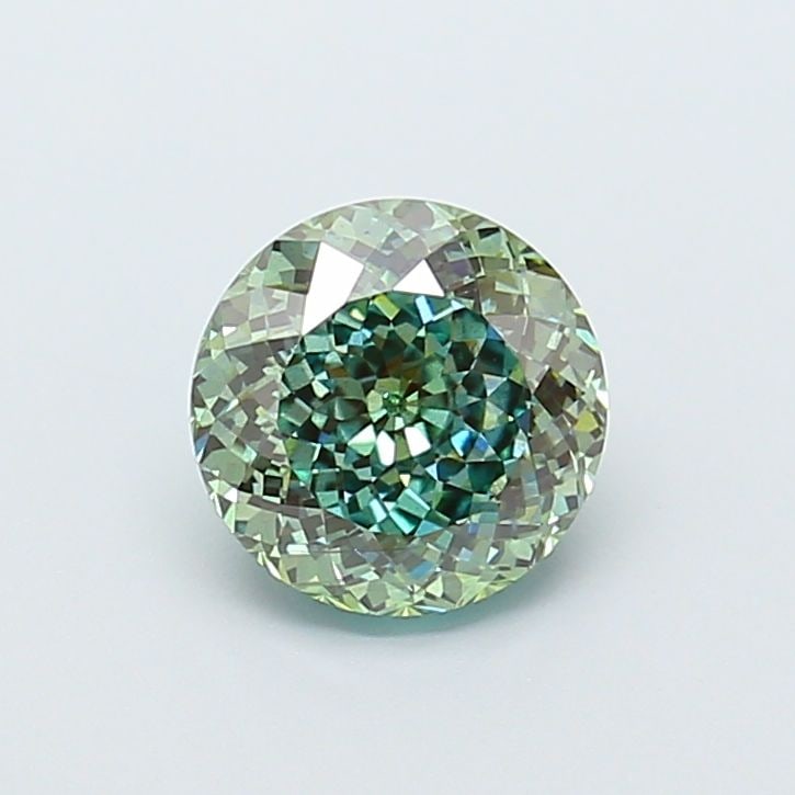 Loose Diamond - ROUND 2.02ct Fancy Vivid Green SI1: Loose Diamond - ROUND 2.02ct Fancy Vivid Green SI1 Source: This is a real non-mined Diamond that has been grown in a lab Shape: ROUND Carats: 2.02 Color: Fancy Vivid Green Certification: IGI Video: