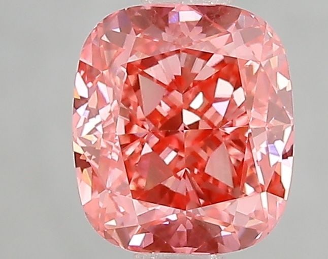 Loose Diamond - CUSHION MODIFIED 1.6ct Fancy Vivid Pink VS1: Loose Diamond - CUSHION MODIFIED 1.6ct Fancy Vivid Pink VS1 Source: This is a real non-mined Diamond that has been grown in a lab Shape: CUSHION MODIFIED Carats: 1.6 Color: Fancy Vivid Pink Certificat