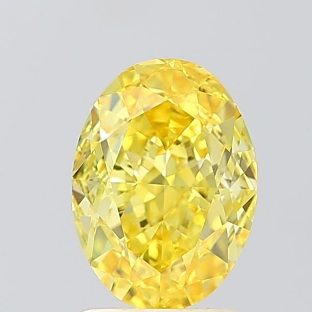 Loose Diamond - OVAL 2.0ct Fancy Vivid Yellow VVS1: Loose Diamond - OVAL 2.0ct Fancy Vivid Yellow VVS1 Source: This is a real non-mined Diamond that has been grown in a lab Shape: OVAL Carats: 2.0 Color: Fancy Vivid Yellow Certification: IGI Video: