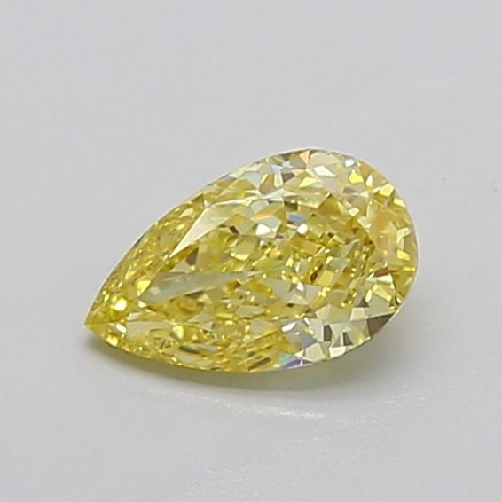 Loose Diamond - PEAR 1.06ct Fancy Intense Yellow VVS2: Loose Diamond - PEAR 1.06ct Fancy Intense Yellow VVS2 Source: This is a real non-mined Diamond that has been grown in a lab Shape: PEAR Carats: 1.06 Color: Fancy Intense Yellow Certification: IGI Vide