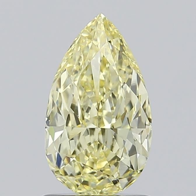Loose Diamond - PEAR 1.28ct Fancy Light Yellow VS1: Loose Diamond - PEAR 1.28ct Fancy Light Yellow VS1 Source: This is a real non-mined Diamond that has been grown in a lab Shape: PEAR Carats: 1.28 Color: Fancy Light Yellow Certification: IGI Video: