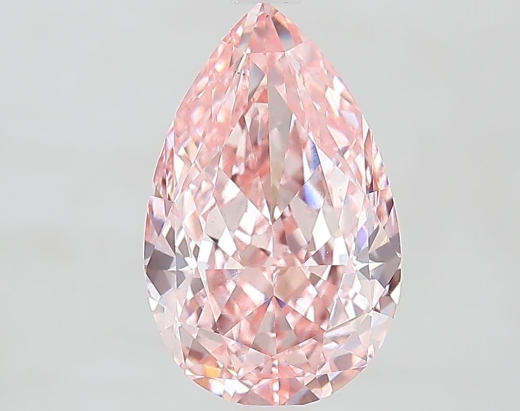Loose Diamond - PEAR 3.05ct Fancy Vivid Pink VS1: Loose Diamond - PEAR 3.05ct Fancy Vivid Pink VS1 Source: This is a real non-mined Diamond that has been grown in a lab Shape: PEAR Carats: 3.05 Color: Fancy Vivid Pink Certification: IGI Video: