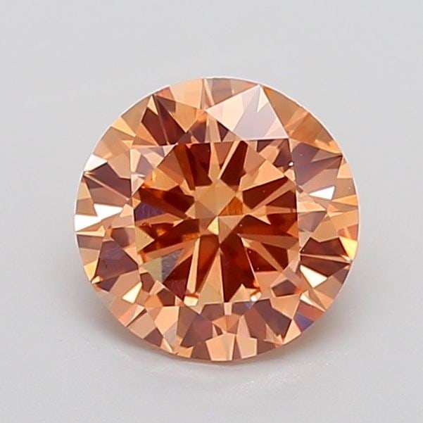 Loose Diamond - ROUND 2.26ct Fancy Vivid Yellowish Orange VS1: Loose Diamond - ROUND 2.26ct Fancy Vivid Yellowish Orange VS1 Source: This is a real non-mined Diamond that has been grown in a lab Shape: ROUND Carats: 2.26 Color: Fancy Vivid Yellowish Orange Certif