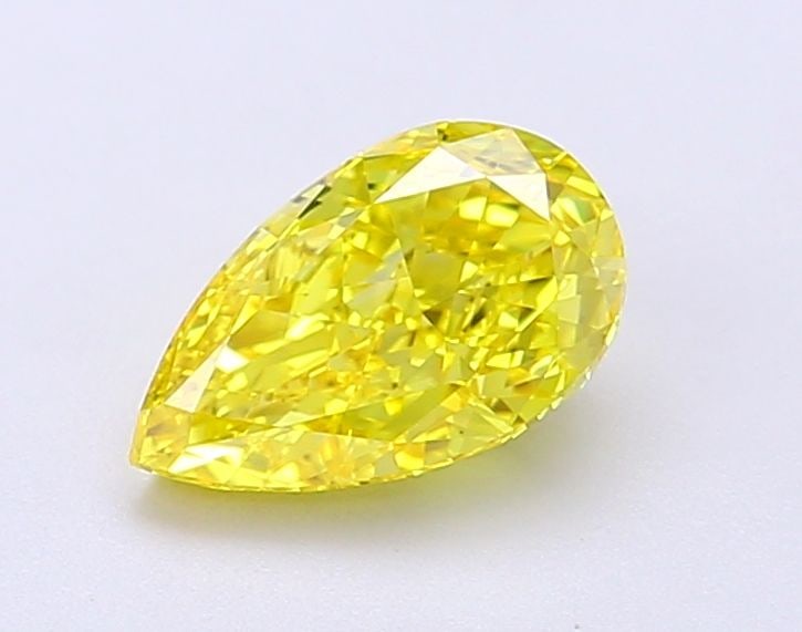Loose Diamond - PEAR 1.1ct Fancy Vivid Yellow VS1: Loose Diamond - PEAR 1.1ct Fancy Vivid Yellow VS1 Source: This is a real non-mined Diamond that has been grown in a lab Shape: PEAR Carats: 1.1 Color: Fancy Vivid Yellow Certification: IGI Video: