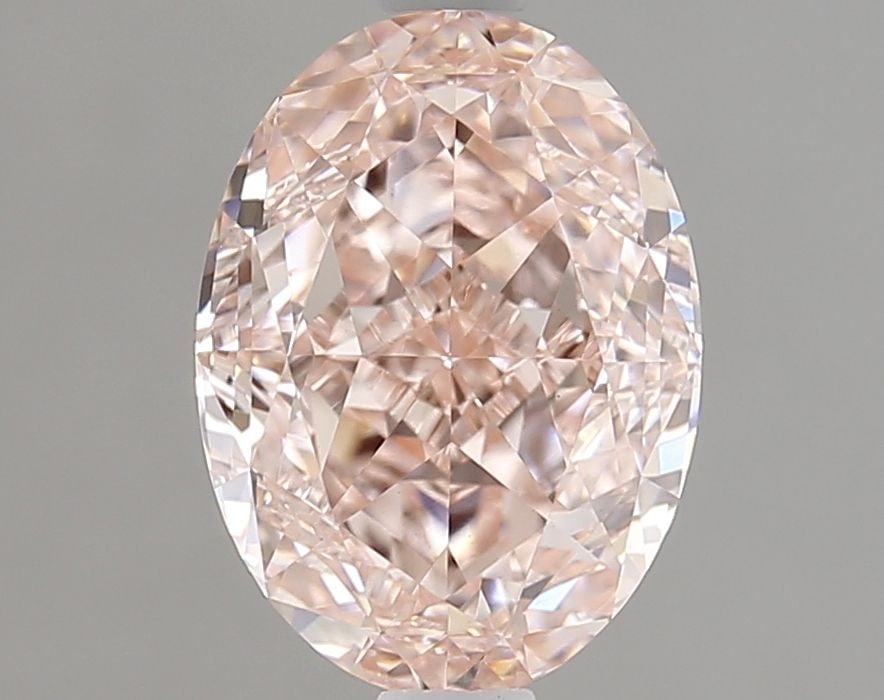 Loose Diamond - OVAL 2.11ct Fancy Vivid Pink VVS2: Loose Diamond - OVAL 2.11ct Fancy Vivid Pink VVS2 Source: This is a real non-mined Diamond that has been grown in a lab Shape: OVAL Carats: 2.11 Color: Fancy Vivid Pink Certification: IGI The Diamond 