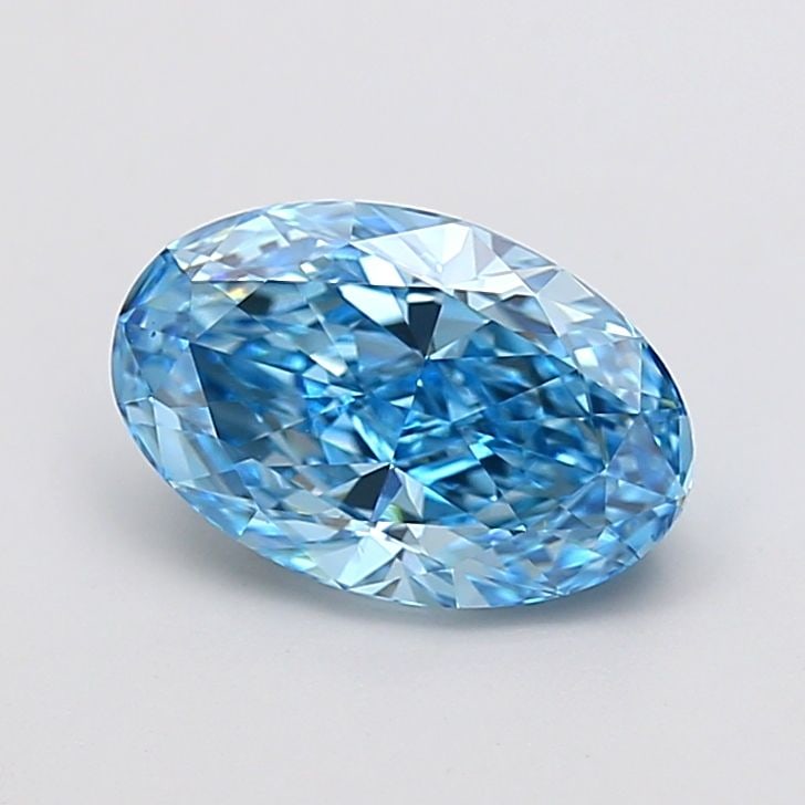 Loose Diamond - OVAL 2.55ct Fancy Vivid Blue VVS2: Loose Diamond - OVAL 2.55ct Fancy Vivid Blue VVS2 Source: This is a real non-mined Diamond that has been grown in a lab Shape: OVAL Carats: 2.55 Color: Fancy Vivid Blue Certification: IGI Video: