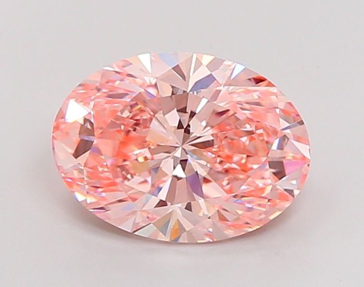 Loose Diamond - OVAL 4.82ct Fancy Vivid Pink VS1: Loose Diamond - OVAL 4.82ct Fancy Vivid Pink VS1 Source: This is a real non-mined Diamond that has been grown in a lab Shape: OVAL Carats: 4.82 Color: Fancy Vivid Pink Certification: IGI Video: