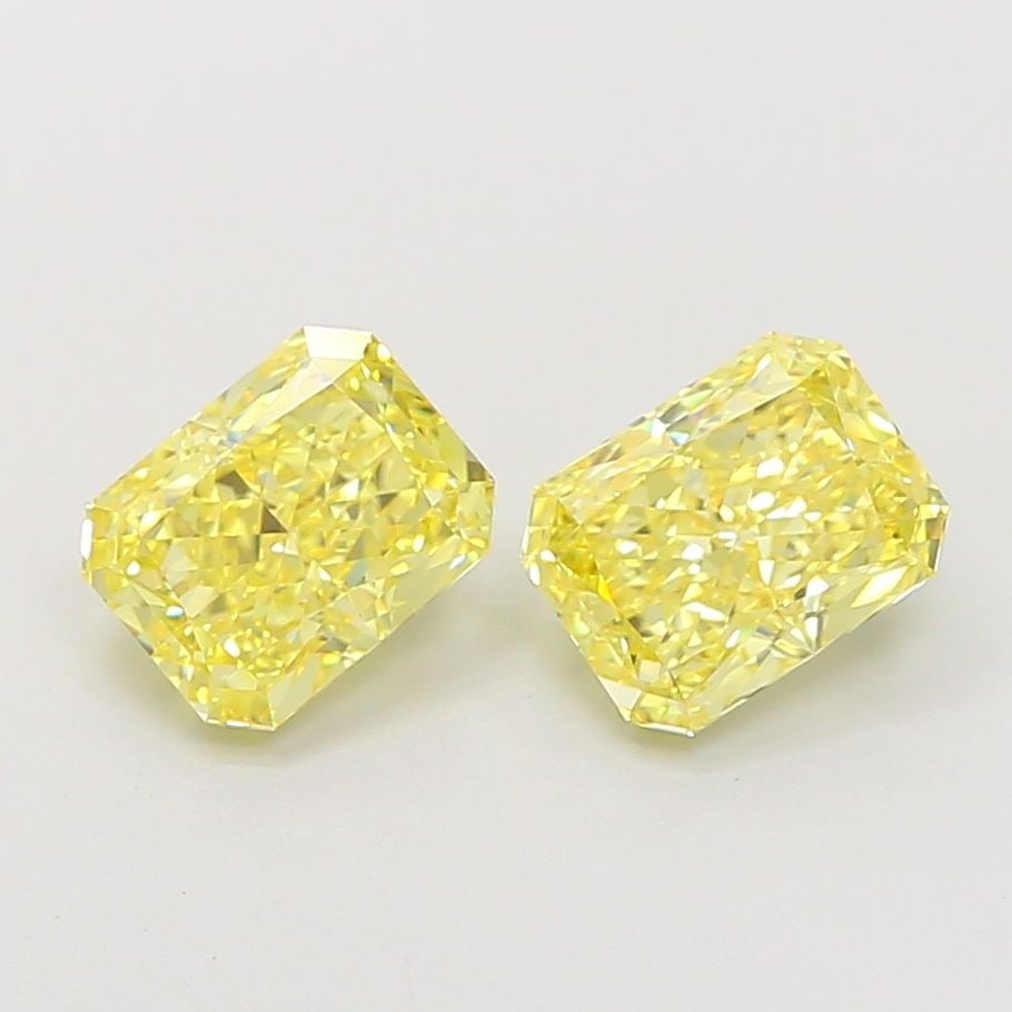Loose Diamond - RADIANT 1.22ct Fancy Intense Yellow VS1: Loose Diamond - RADIANT 1.22ct Fancy Intense Yellow VS1 Source: This is a real non-mined Diamond that has been grown in a lab Shape: RADIANT Carats: 1.22 Color: Fancy Intense Yellow Certification: IGI
