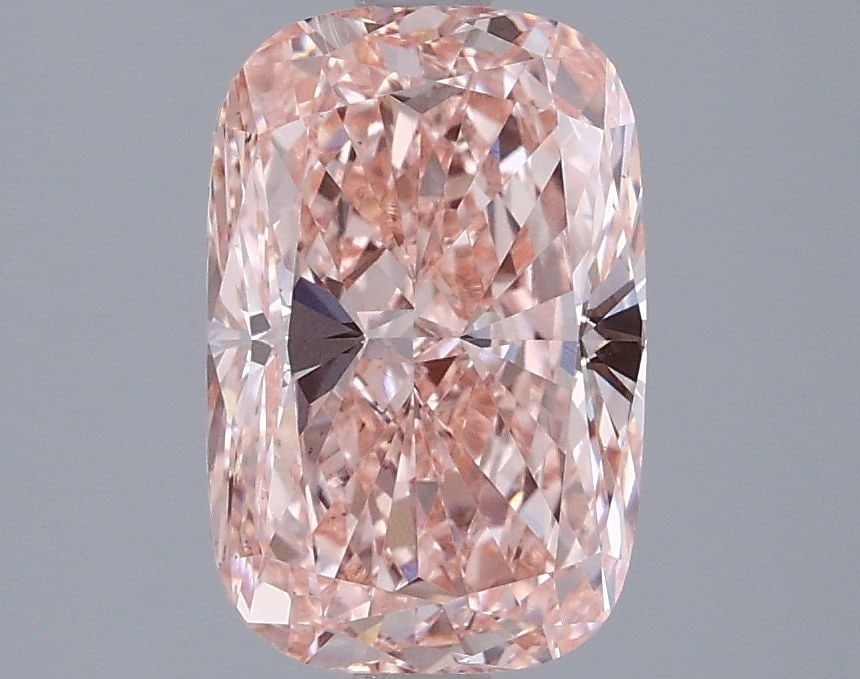 Loose Diamond - CUSHION MODIFIED 2.51ct Fancy Vivid Pink VS1: Loose Diamond - CUSHION MODIFIED 2.51ct Fancy Vivid Pink VS1 Source: This is a real non-mined Diamond that has been grown in a lab Shape: CUSHION MODIFIED Carats: 2.51 Color: Fancy Vivid Pink Certific