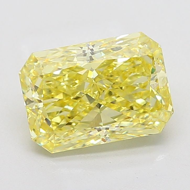 Loose Diamond - RADIANT 5.02ct Fancy Intense Yellow VS1: Loose Diamond - RADIANT 5.02ct Fancy Intense Yellow VS1 Source: This is a real non-mined Diamond that has been grown in a lab Shape: RADIANT Carats: 5.02 Color: Fancy Intense Yellow Certification: IGI