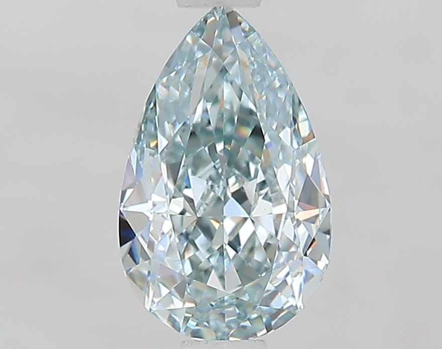 Loose Diamond - PEAR 1.09ct Fancy Blue Green VVS2: Loose Diamond - PEAR 1.09ct Fancy Blue Green VVS2 Source: This is a real non-mined Diamond that has been grown in a lab Shape: PEAR Carats: 1.09 Color: Fancy Blue Green Certification: IGI Video: