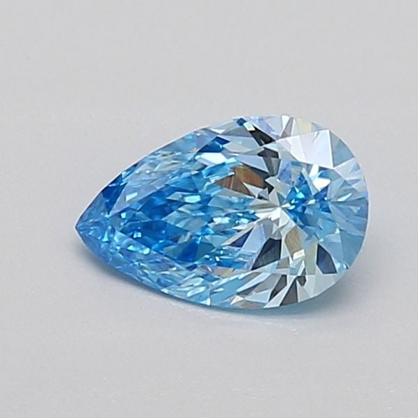 Loose Diamond - PEAR 0.49ct Fancy Vivid Blue VS1: Loose Diamond - PEAR 0.49ct Fancy Vivid Blue VS1 Source: This is a real non-mined Diamond that has been grown in a lab Shape: PEAR Carats: 0.49 Color: Fancy Vivid Blue Certification: IGI Video: