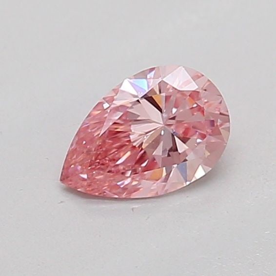 Loose Diamond - PEAR 0.24ct Fancy Vivid Pink VS1: Loose Diamond - PEAR 0.24ct Fancy Vivid Pink VS1 Source: This is a real non-mined Diamond that has been grown in a lab Shape: PEAR Carats: 0.24 Color: Fancy Vivid Pink Certification: IGI The Diamond D