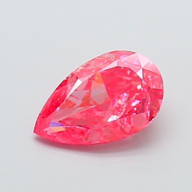 Loose Diamond - PEAR 1.78ct Fancy Vivid Pink VVS2: Loose Diamond - PEAR 1.78ct Fancy Vivid Pink VVS2 Source: This is a real non-mined Diamond that has been grown in a lab Shape: PEAR Carats: 1.78 Color: Fancy Vivid Pink Certification: IGI Video: