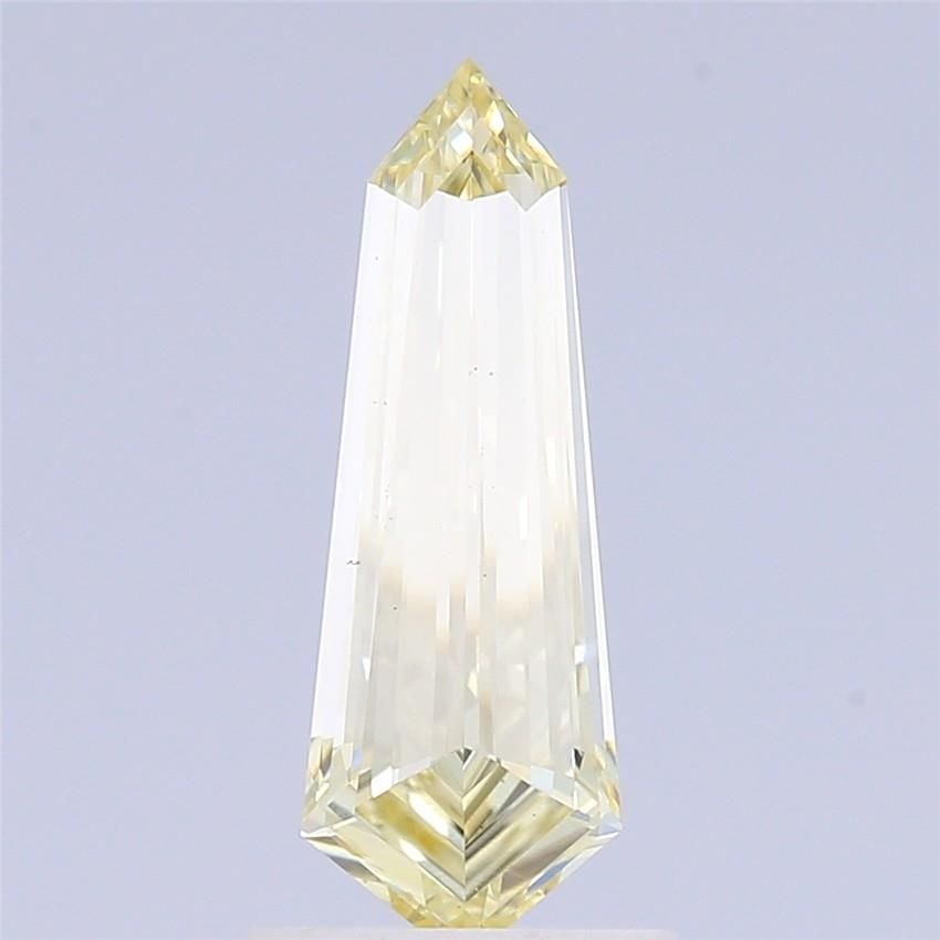 Loose Diamond - HEXAGONAL 1.04ct Fancy Light Yellow VS1: Loose Diamond - HEXAGONAL 1.04ct Fancy Light Yellow VS1 Source: This is a real non-mined Diamond that has been grown in a lab Shape: HEXAGONAL Carats: 1.04 Color: Fancy Light Yellow Certification: IGI