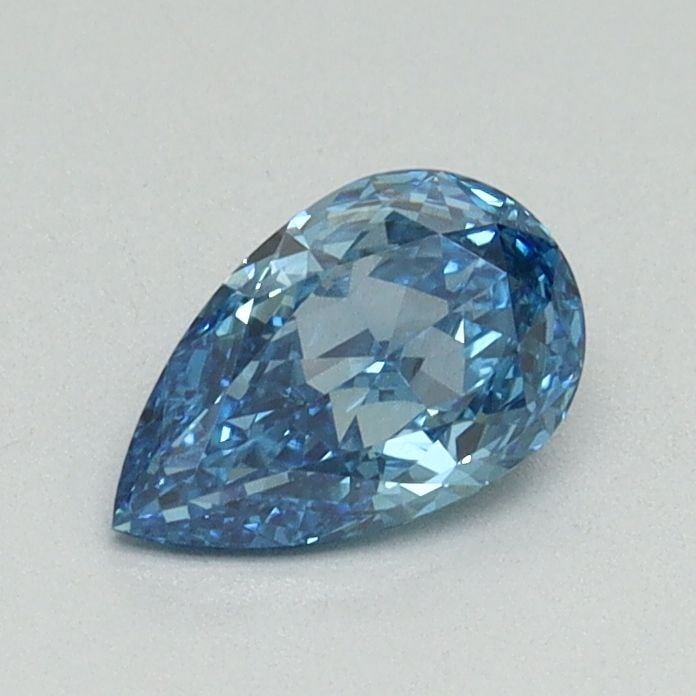 Loose Diamond - PEAR 0.59ct Fancy Vivid Blue VS2: Loose Diamond - PEAR 0.59ct Fancy Vivid Blue VS2 Source: This is a real non-mined Diamond that has been grown in a lab Shape: PEAR Carats: 0.59 Color: Fancy Vivid Blue Certification: IGI Video: