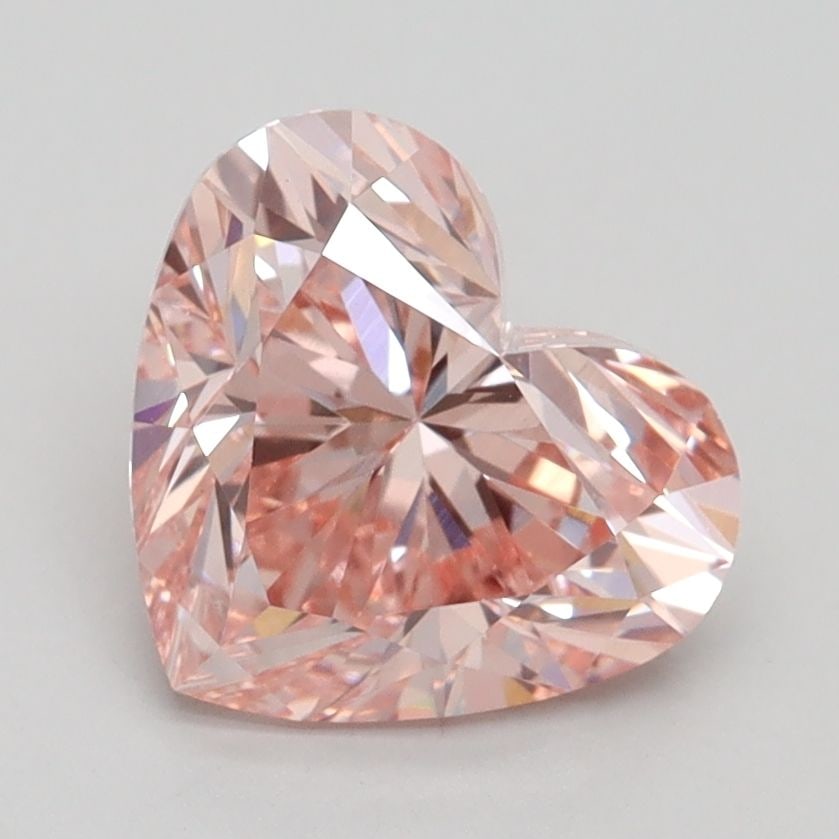 Loose Diamond - HEART 2.14ct Fancy Intense Pink VS1: Loose Diamond - HEART 2.14ct Fancy Intense Pink VS1 Source: This is a real non-mined Diamond that has been grown in a lab Shape: HEART Carats: 2.14 Color: Fancy Intense Pink Certification: IGI Video: