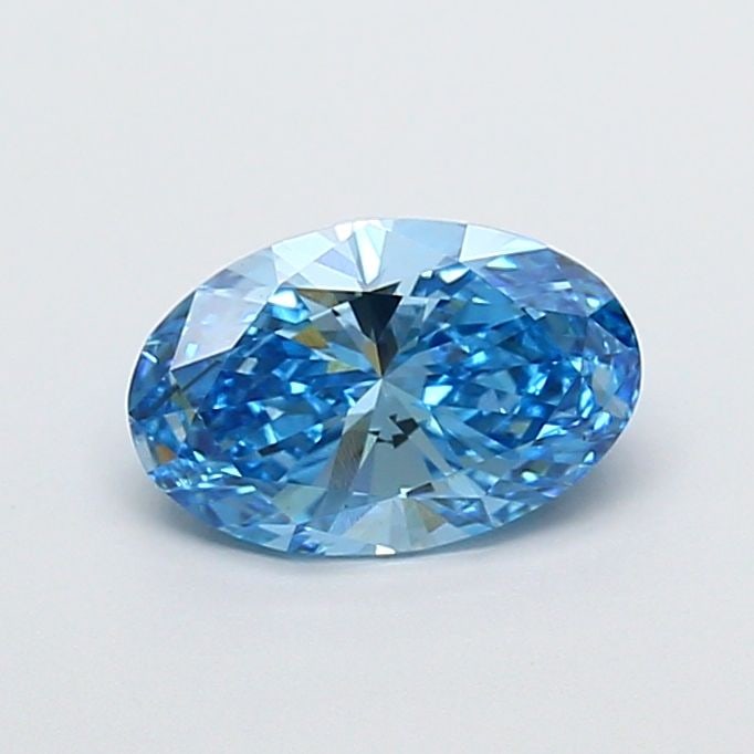 Loose Diamond - OVAL 1.53ct Fancy Vivid Blue VS2: Loose Diamond - OVAL 1.53ct Fancy Vivid Blue VS2 Source: This is a real non-mined Diamond that has been grown in a lab Shape: OVAL Carats: 1.53 Color: Fancy Vivid Blue Certification: IGI Video: