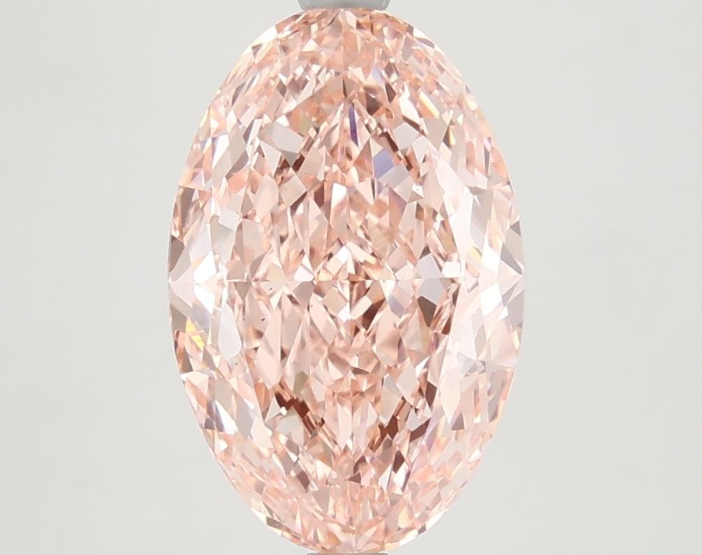 Loose Diamond - OVAL 3.87ct Fancy Vivid Pink VS1: Loose Diamond - OVAL 3.87ct Fancy Vivid Pink VS1 Source: This is a real non-mined Diamond that has been grown in a lab Shape: OVAL Carats: 3.87 Color: Fancy Vivid Pink Certification: IGI Video: