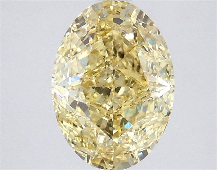 Loose Diamond - OVAL 3.06ct Fancy Intense Yellow VS1: Loose Diamond - OVAL 3.06ct Fancy Intense Yellow VS1 Source: This is a real non-mined Diamond that has been grown in a lab Shape: OVAL Carats: 3.06 Color: Fancy Intense Yellow Certification: IGI Video