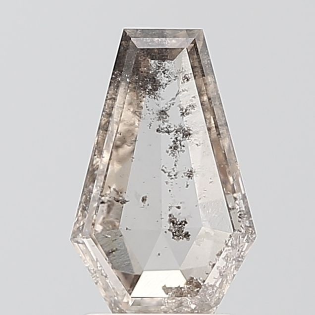 Loose Diamond - CALF 1.33ct Salt and Pepper I2: Loose Diamond - CALF 1.33ct Salt and Pepper I2 Source: This is a real non-mined Diamond that has been grown in a lab Shape: CALF Carats: 1.33 Color: Salt and Pepper Certification: NONE Video: