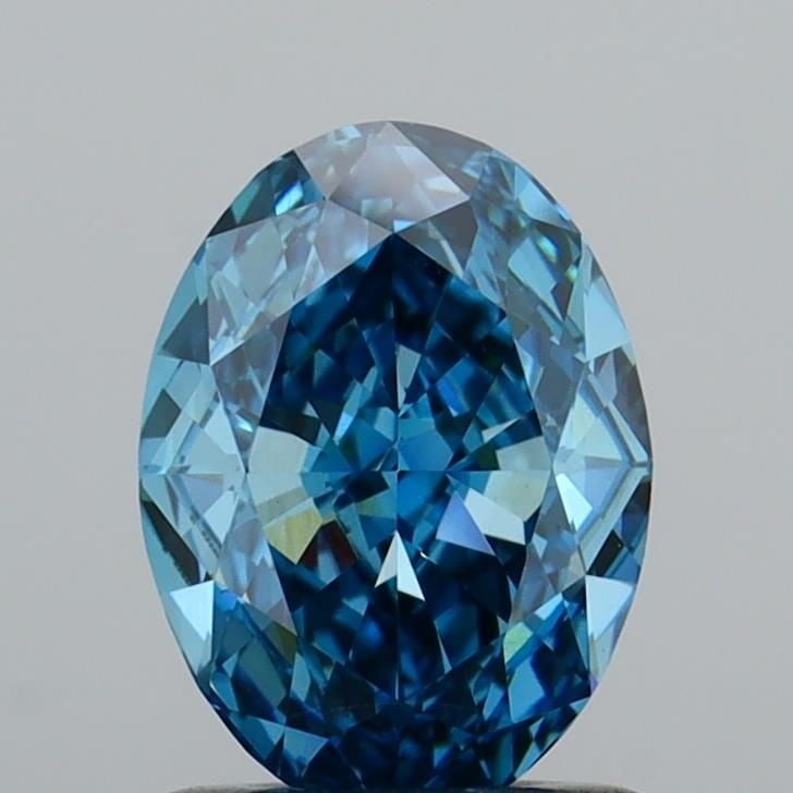 Loose Diamond - OVAL 1.19ct Fancy Vivid Blue VS1: Loose Diamond - OVAL 1.19ct Fancy Vivid Blue VS1 Source: This is a real non-mined Diamond that has been grown in a lab Shape: OVAL Carats: 1.19 Color: Fancy Vivid Blue Certification: IGI Video: