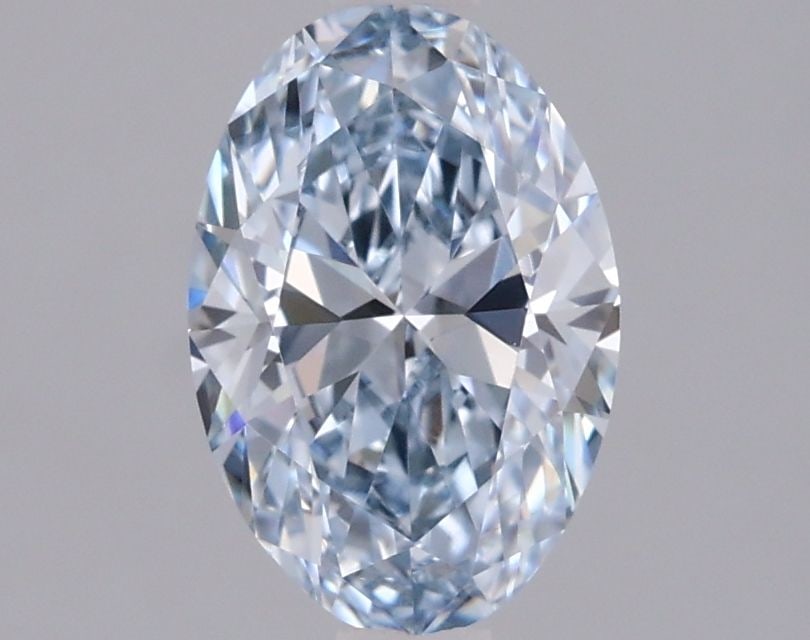 Loose Diamond - OVAL 1.08ct Blue VVS2: Loose Diamond - OVAL 1.08ct Blue VVS2 Source: This is a real non-mined Diamond that has been grown in a lab Shape: OVAL Carats: 1.08 Color: Blue Certification: NONE Video: