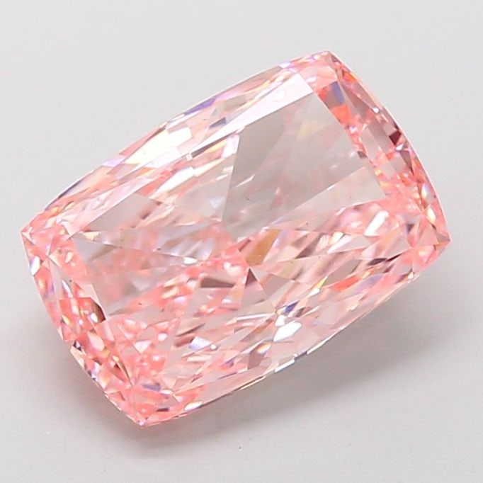 Loose Diamond - CUSHION MODIFIED 5.07ct Fancy Vivid Pink VS1: Loose Diamond - CUSHION MODIFIED 5.07ct Fancy Vivid Pink VS1 Source: This is a real non-mined Diamond that has been grown in a lab Shape: CUSHION MODIFIED Carats: 5.07 Color: Fancy Vivid Pink Certific