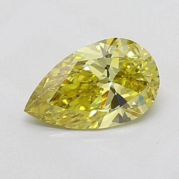 Loose Diamond - PEAR 1.02ct Fancy Intense Yellow VVS2: Loose Diamond - PEAR 1.02ct Fancy Intense Yellow VVS2 Source: This is a real non-mined Diamond that has been grown in a lab Shape: PEAR Carats: 1.02 Color: Fancy Intense Yellow Certification: IGI Vide