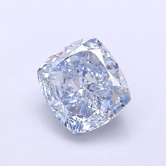 Loose Diamond - CUSHION MODIFIED 1.14ct Fancy Intense Blue VS2: Loose Diamond - CUSHION MODIFIED 1.14ct Fancy Intense Blue VS2 Source: This is a real non-mined Diamond that has been grown in a lab Shape: CUSHION MODIFIED Carats: 1.14 Color: Fancy Intense Blue Cert