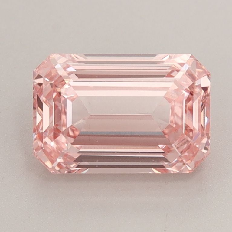Loose Diamond - EMERALD 1.72ct Fancy Intense Pink VS1: Loose Diamond - EMERALD 1.72ct Fancy Intense Pink VS1 Source: This is a real non-mined Diamond that has been grown in a lab Shape: EMERALD Carats: 1.72 Color: Fancy Intense Pink Certification: IGI Vid