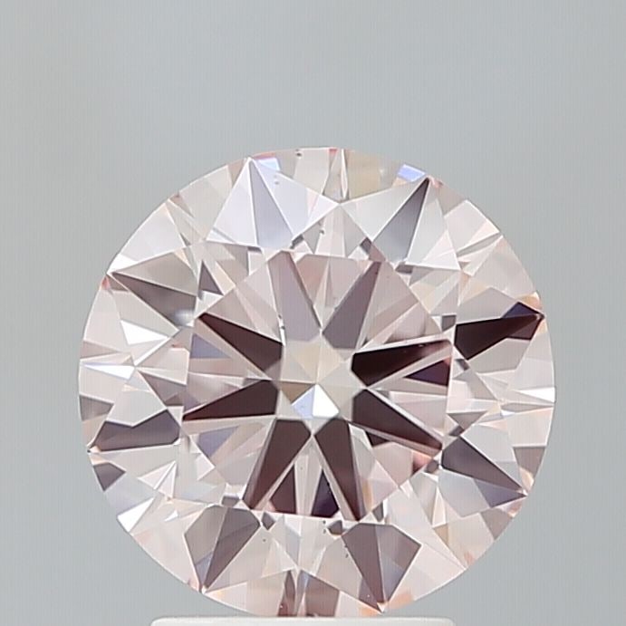 Ideal Loose Diamond - ROUND 3.0ct Fancy Pink VS2: Ideal Loose Diamond - ROUND 3.0ct Fancy Pink VS2 Source: This is a real non-mined Diamond that has been grown in a lab Shape: ROUND Carats: 3.0 Color: Fancy Pink Certification: IGI Video: