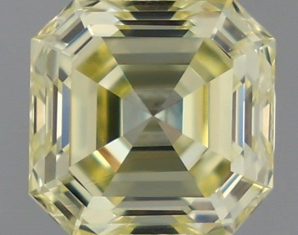 Loose Diamond - ASSCHER 0.73ct Fancy Yellow VS1: Loose Diamond - ASSCHER 0.73ct Fancy Yellow VS1 Source: This is a real non-mined Diamond that has been grown in a lab Shape: ASSCHER Carats: 0.73 Color: Fancy Yellow Certification: IGI Video:
