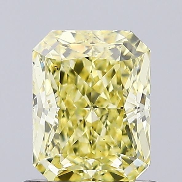 Loose Diamond - RADIANT 1.01ct Fancy Intense Yellow VS2: Loose Diamond - RADIANT 1.01ct Fancy Intense Yellow VS2 Source: This is a real non-mined Diamond that has been grown in a lab Shape: RADIANT Carats: 1.01 Color: Fancy Intense Yellow Certification: IGI