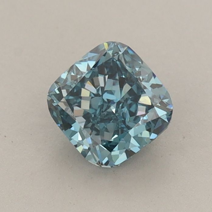 Loose Diamond - CUSHION MODIFIED 0.77ct Fancy Vivid Blue VVS2: Loose Diamond - CUSHION MODIFIED 0.77ct Fancy Vivid Blue VVS2 Source: This is a real non-mined Diamond that has been grown in a lab Shape: CUSHION MODIFIED Carats: 0.77 Color: Fancy Vivid Blue Certifi