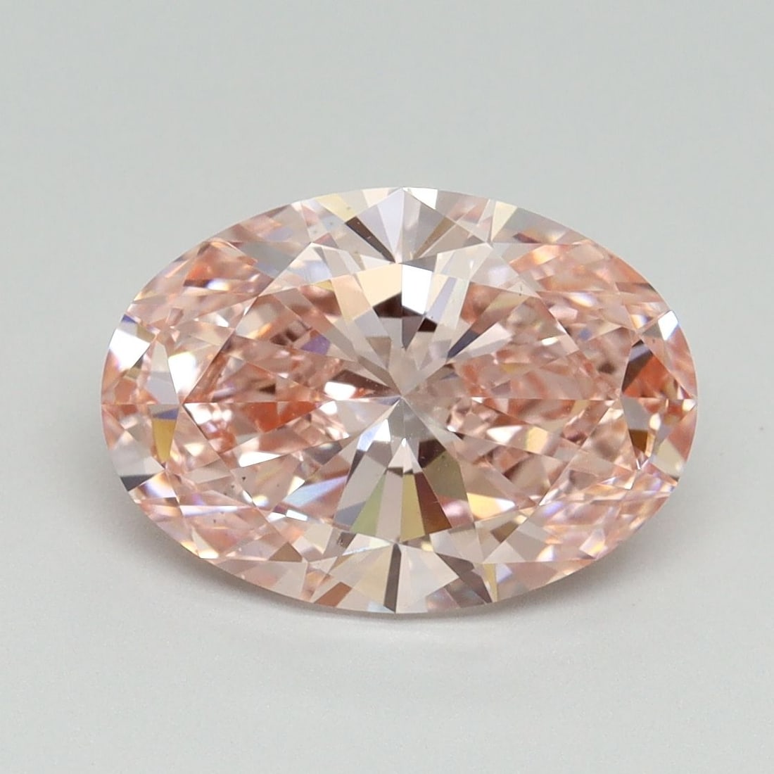 Loose Diamond - OVAL 3.02ct Fancy Vivid Pink VS1: Loose Diamond - OVAL 3.02ct Fancy Vivid Pink VS1 Source: This is a real non-mined Diamond that has been grown in a lab Shape: OVAL Carats: 3.02 Color: Fancy Vivid Pink Certification: IGI Video: