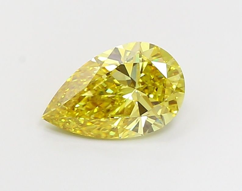 Loose Diamond - PEAR 2.49ct Fancy Intense Yellow VS1: Loose Diamond - PEAR 2.49ct Fancy Intense Yellow VS1 Source: This is a real non-mined Diamond that has been grown in a lab Shape: PEAR Carats: 2.49 Color: Fancy Intense Yellow Certification: IGI Video