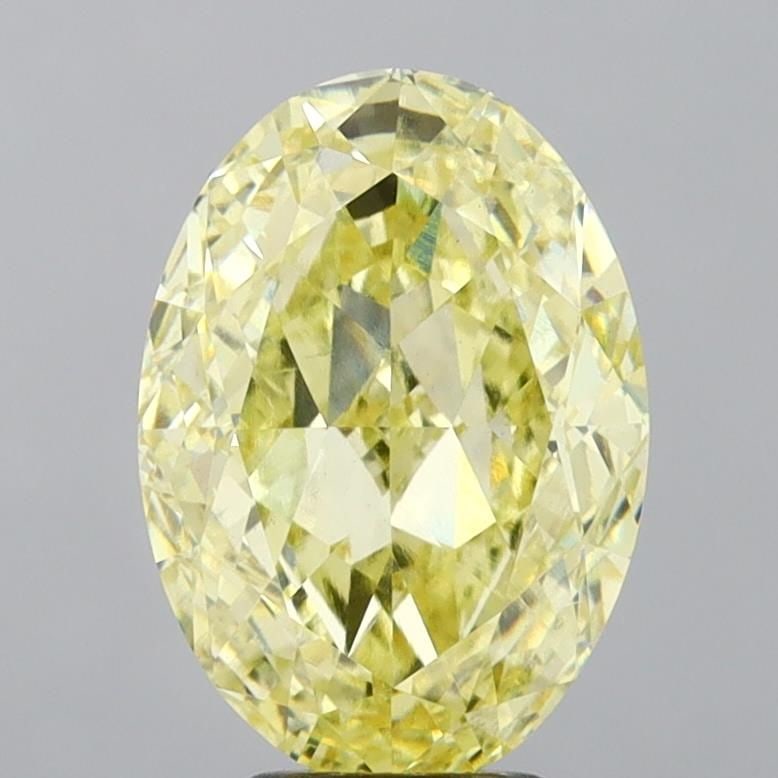 Loose Diamond - OVAL 6.04ct Fancy Intense Yellow VS1: Loose Diamond - OVAL 6.04ct Fancy Intense Yellow VS1 Source: This is a real non-mined Diamond that has been grown in a lab Shape: OVAL Carats: 6.04 Color: Fancy Intense Yellow Certification: IGI Video