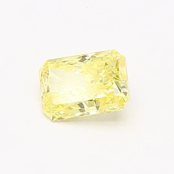 Loose Diamond - RADIANT 0.38ct Fancy Intense Yellow VS1: Loose Diamond - RADIANT 0.38ct Fancy Intense Yellow VS1 Source: This is a real non-mined Diamond that has been grown in a lab Shape: RADIANT Carats: 0.38 Color: Fancy Intense Yellow Certification: NON