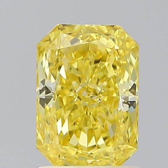 Loose Diamond - RADIANT 1.15ct Fancy Vivid Yellow VVS1: Loose Diamond - RADIANT 1.15ct Fancy Vivid Yellow VVS1 Source: This is a real non-mined Diamond that has been grown in a lab Shape: RADIANT Carats: 1.15 Color: Fancy Vivid Yellow Certification: IGI Vi