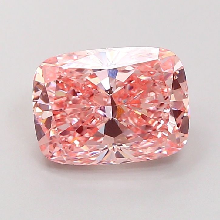 Loose Diamond - CUSHION MODIFIED 3.53ct Fancy Vivid Pink VS2: Loose Diamond - CUSHION MODIFIED 3.53ct Fancy Vivid Pink VS2 Source: This is a real non-mined Diamond that has been grown in a lab Shape: CUSHION MODIFIED Carats: 3.53 Color: Fancy Vivid Pink Certific