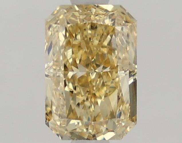 Loose Diamond - RADIANT 1.23ct Fancy Intense Yellow VVS2: Loose Diamond - RADIANT 1.23ct Fancy Intense Yellow VVS2 Source: This is a real non-mined Diamond that has been grown in a lab Shape: RADIANT Carats: 1.23 Color: Fancy Intense Yellow Certification: IG