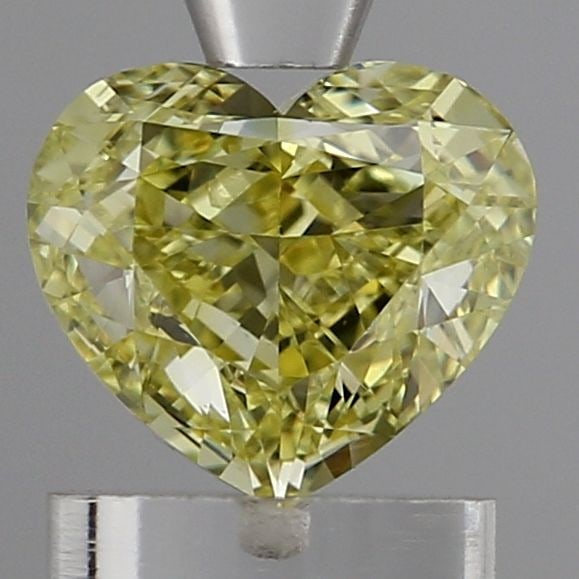 Loose Diamond - HEART 1.05ct Fancy Intense Yellow Green VS2: Loose Diamond - HEART 1.05ct Fancy Intense Yellow Green VS2 Source: This is a real non-mined Diamond that has been grown in a lab Shape: HEART Carats: 1.05 Color: Fancy Intense Yellow Green Certificat