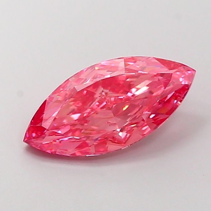 Loose Diamond - MARQUISE 3.32ct Fancy Vivid Pink VVS2 (1 of 1)