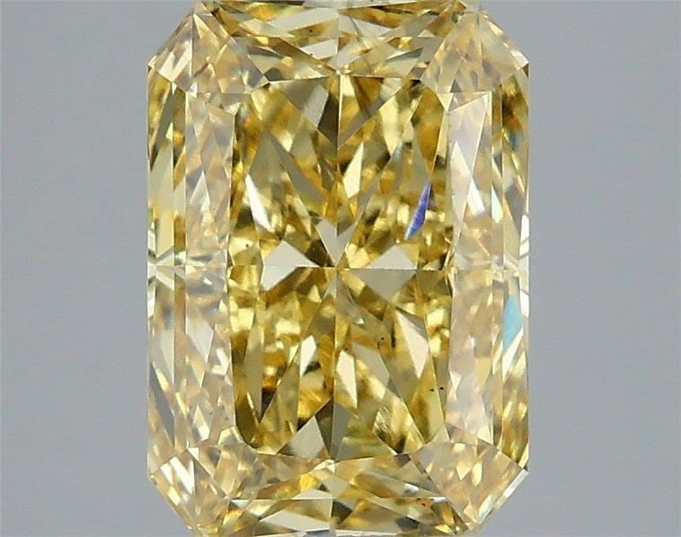 Loose Diamond - RADIANT 3.07ct Fancy Intense Yellow VS2: Loose Diamond - RADIANT 3.07ct Fancy Intense Yellow VS2 Source: This is a real non-mined Diamond that has been grown in a lab Shape: RADIANT Carats: 3.07 Color: Fancy Intense Yellow Certification: IGI