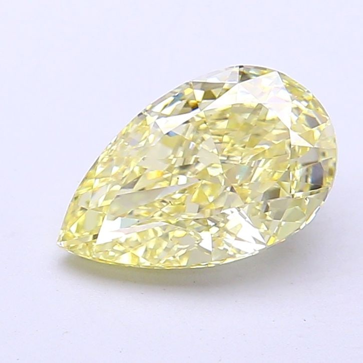 Loose Diamond - PEAR 2.0ct Fancy Intense Yellow VS1: Loose Diamond - PEAR 2.0ct Fancy Intense Yellow VS1 Source: This is a real non-mined Diamond that has been grown in a lab Shape: PEAR Carats: 2.0 Color: Fancy Intense Yellow Certification: IGI Video: