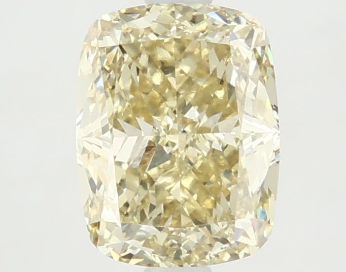 Loose Diamond - CUSHION MODIFIED 2.22ct Fancy Intense Yellow VVS2: Loose Diamond - CUSHION MODIFIED 2.22ct Fancy Intense Yellow VVS2 Source: This is a real non-mined Diamond that has been grown in a lab Shape: CUSHION MODIFIED Carats: 2.22 Color: Fancy Intense Yellow